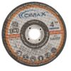 4″ x 2.5 Black Silver Label Abrasive Cutting Wheel